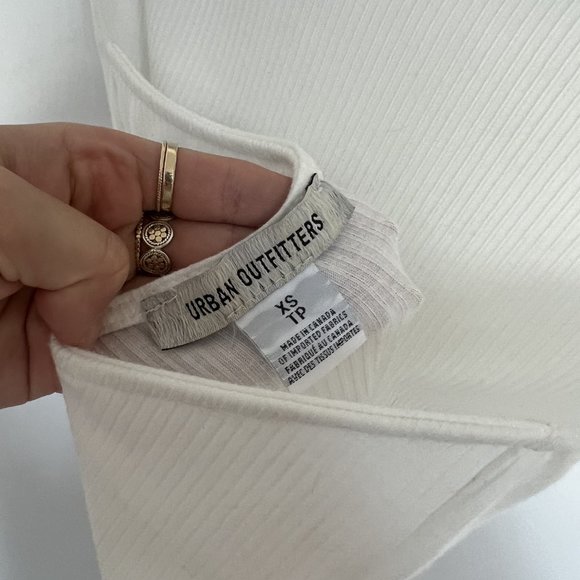 Urban Outfitters Nadia Fitted Tee Dress Low Back Size XS Worn Once - Picture 4 of 5